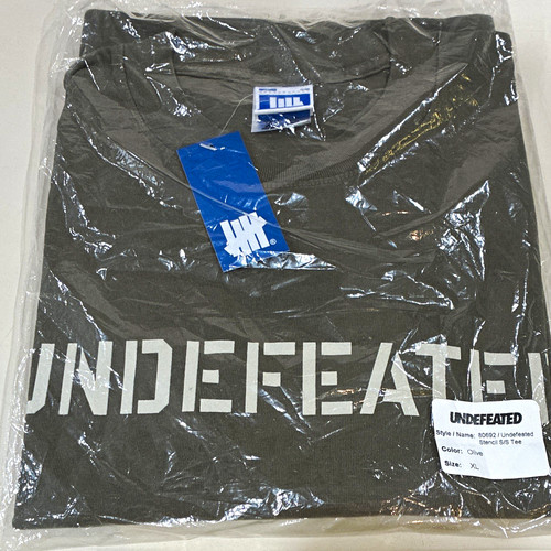 Undefeated stencil tee - stencil,